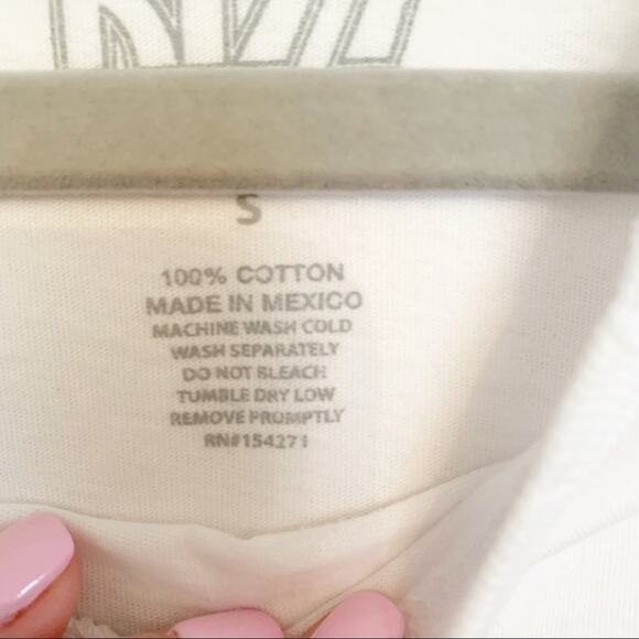 Recycled Karma KISS Distressed Boyfriend Band Tee Small - Picture 6 of 8